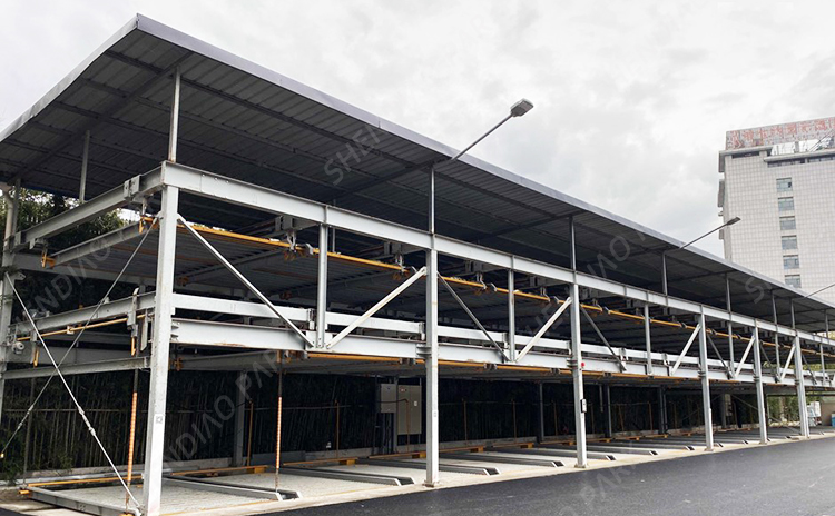 地上三層機(jī)械式立體停車(chē)庫(kù)