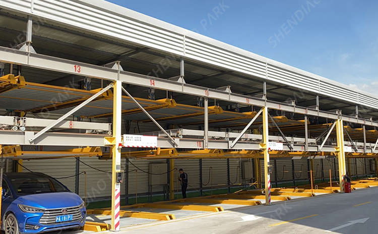 升降橫移機(jī)械式立體停車(chē)庫(kù)
