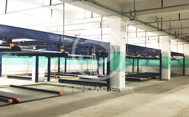 神雕智能地下雙層機械車位案例實拍 神雕智能地下雙層機械車位案例實拍